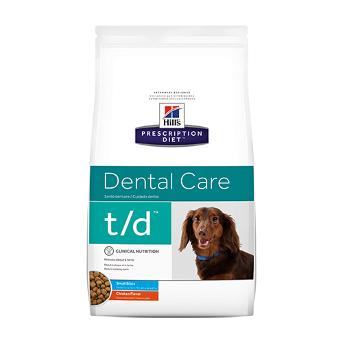 Hill's Prescription Diet t/d Dental Health Small Bites Canine Dry for Food